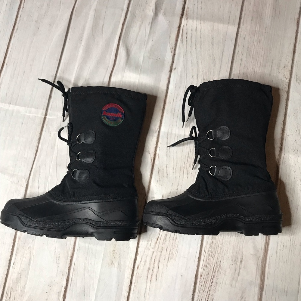 Kamik Insulated Waterproof Black Winter Snow Boots Men’s Size 10 - Picture 3 of 12
